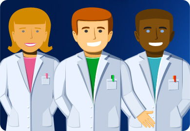 Иллюстрация для медицинского сайта PsyDome