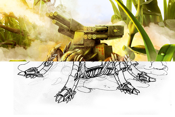 Иллюстрация для постера компании BioTech