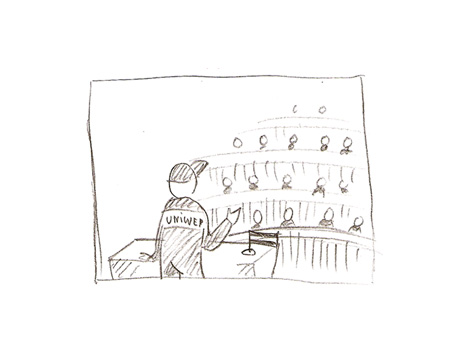 Иллюстрация для сайта компании УниWeb