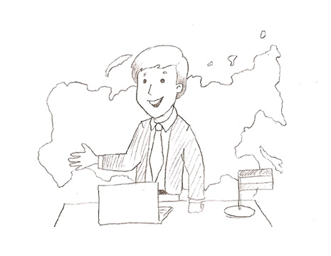 Иллюстрация для сайта компании УниWeb