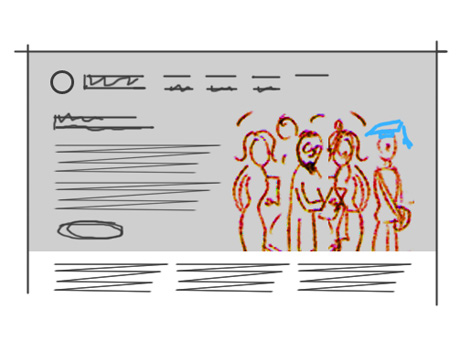 Иллюстрация для сайта компании УниWeb